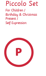 Piccolo Set / For Children / Birthday & Christmas Present / Self Expression